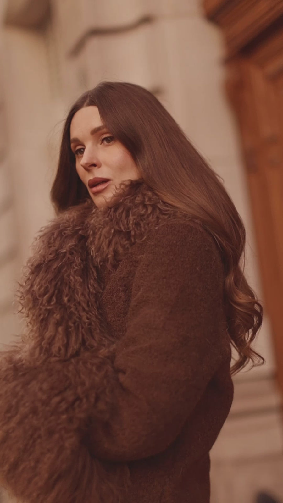 Chambord Brown Coat