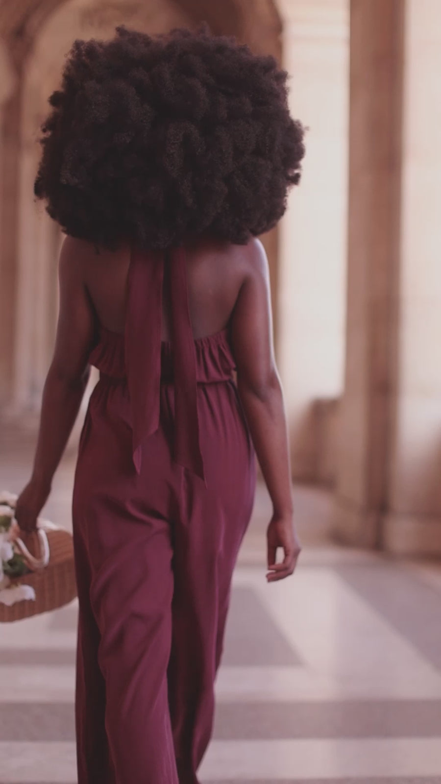 Berry Pearl Jumpsuit