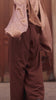 Brown Tailored Wrap Trousers
