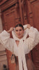 White Bouclé Rococo Hoodie