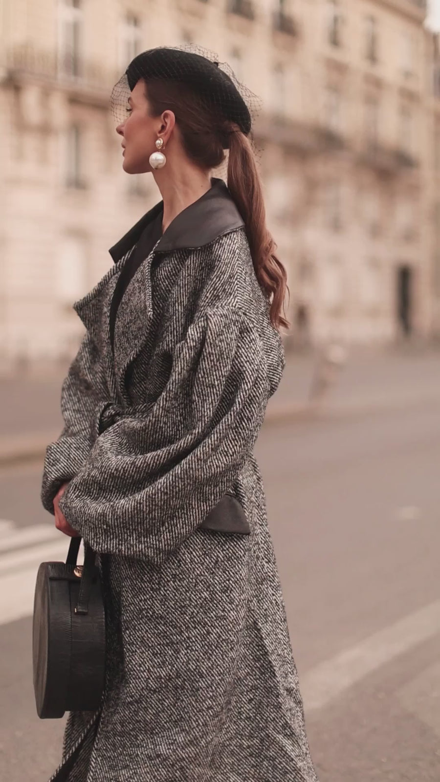 Grey Cascade Coat