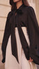 Black Baroque Blouse