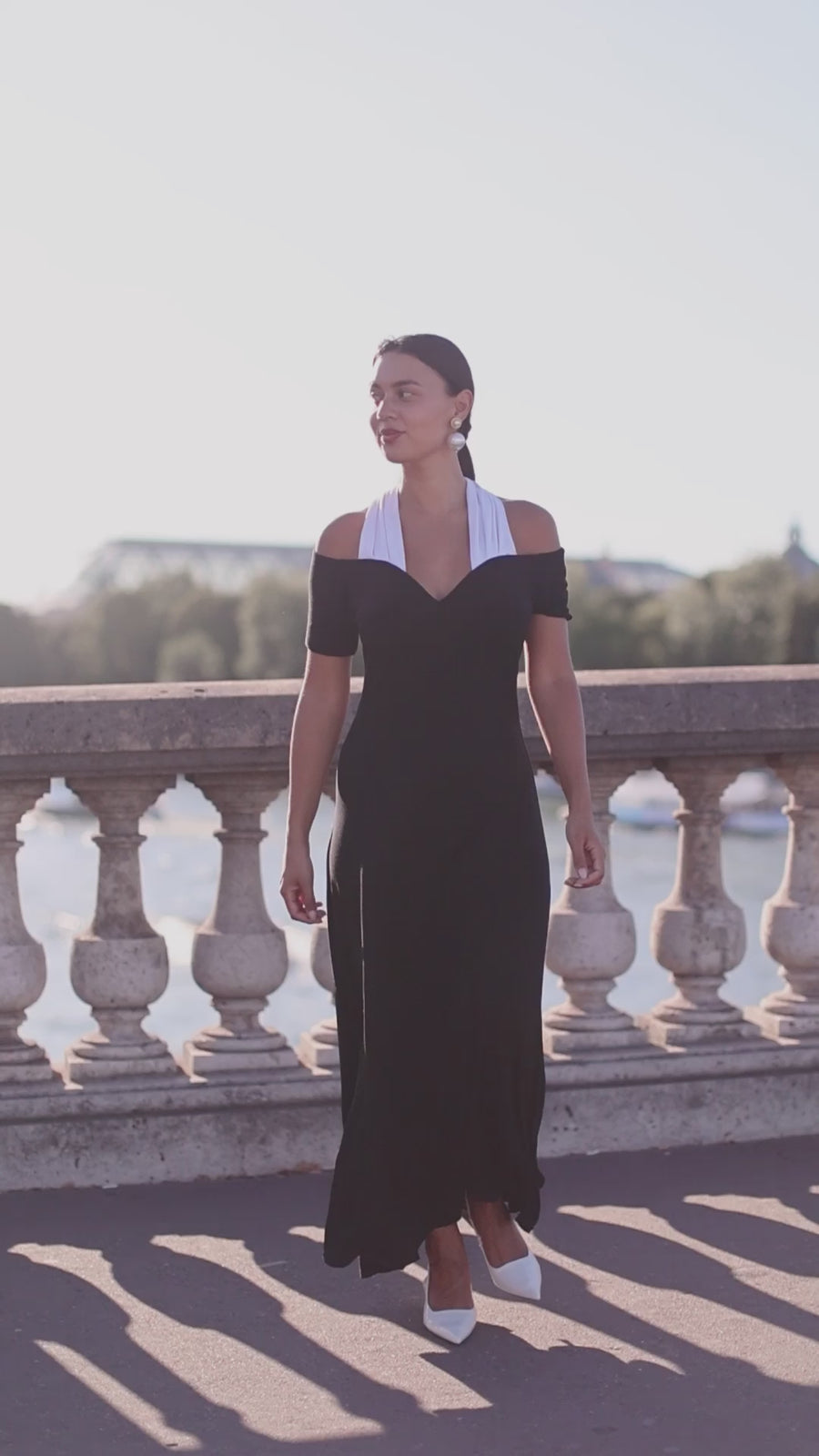 Bustier Halter Dress