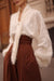 Cream Plume Rococo Blouse