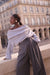 Grey Draped Sweater