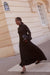 Black Turtleneck Swing Dress