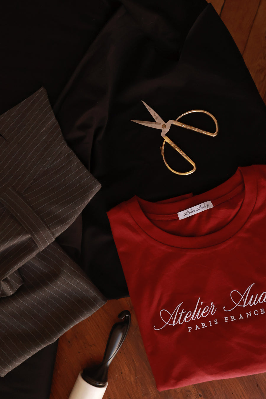 Burgundy Atelier Audrey Tee