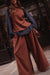  Navy Valois Blouse 