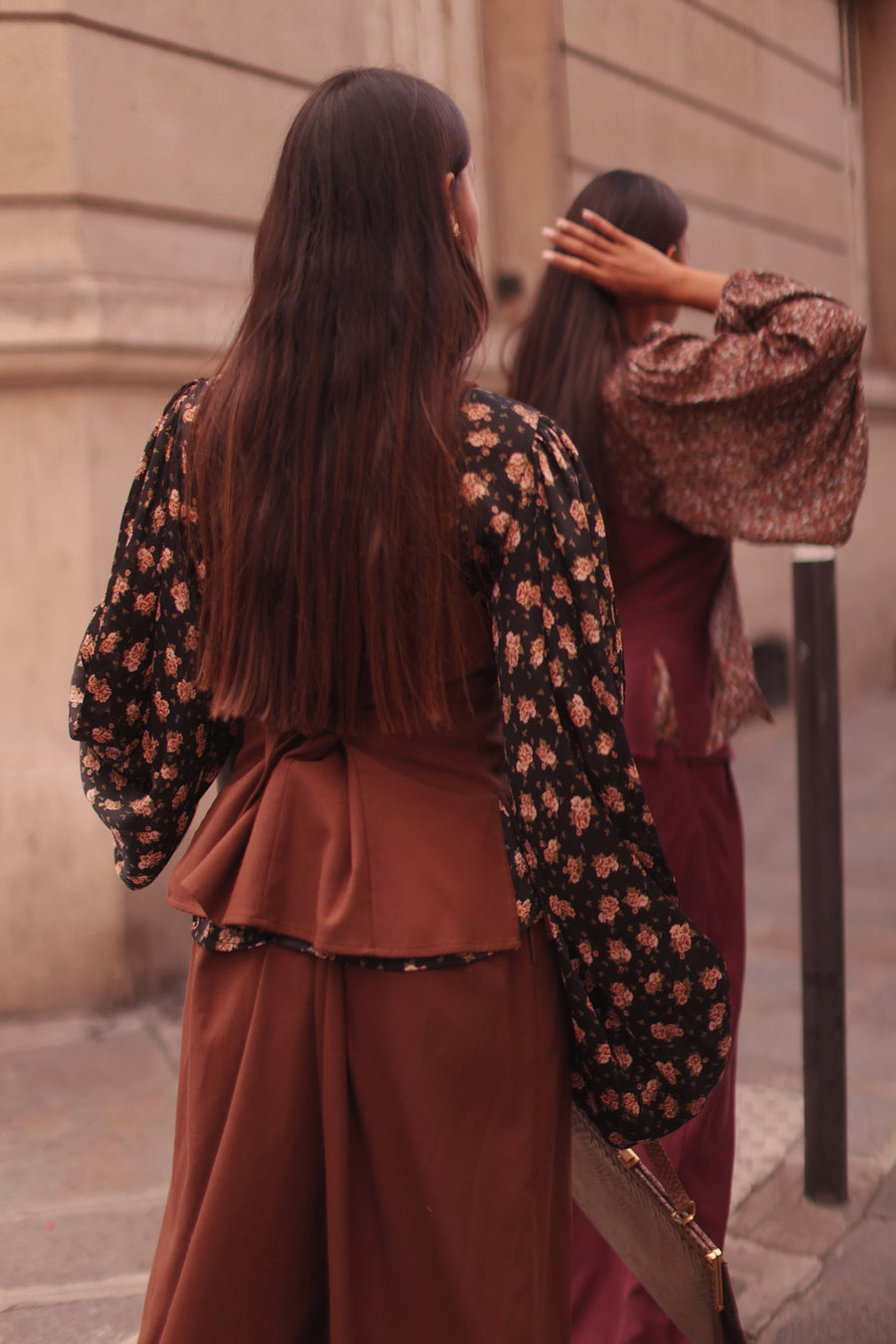 Paris Floral Rococo Blouse