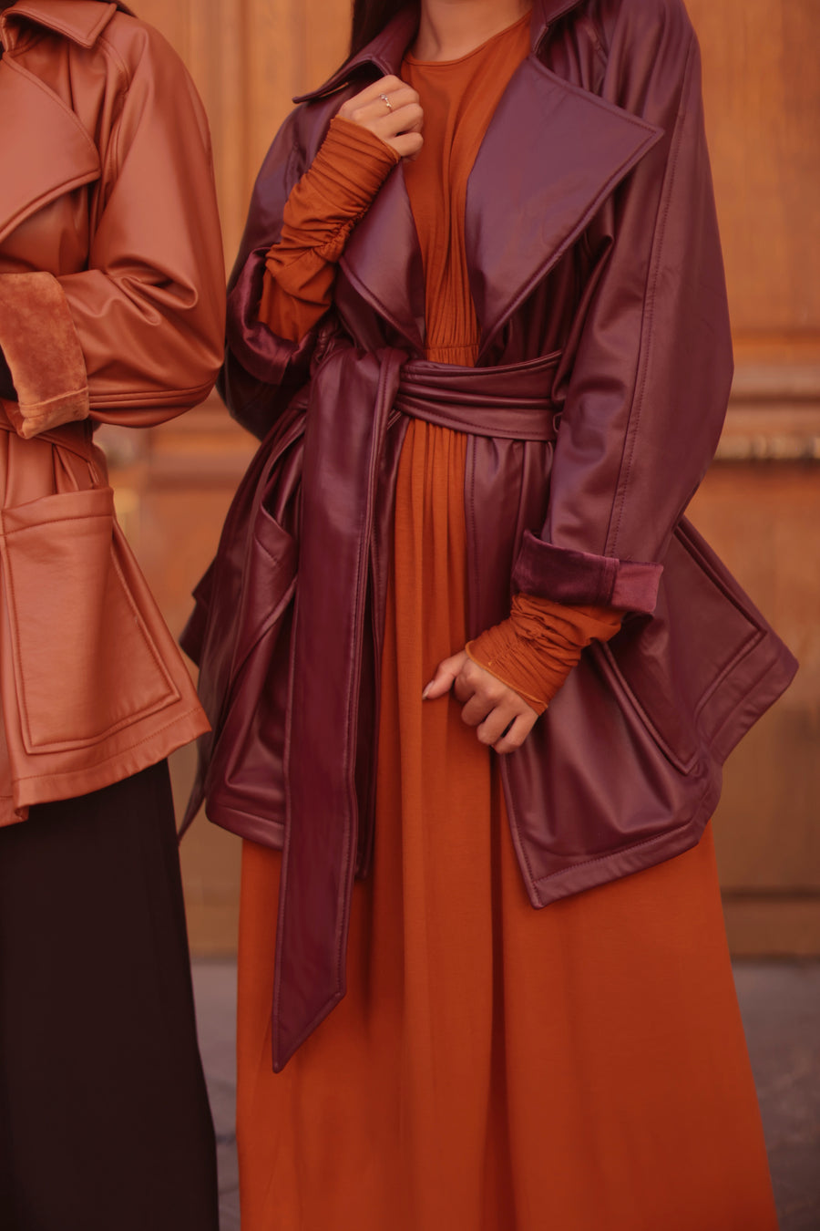 Berry Wrap Jacket