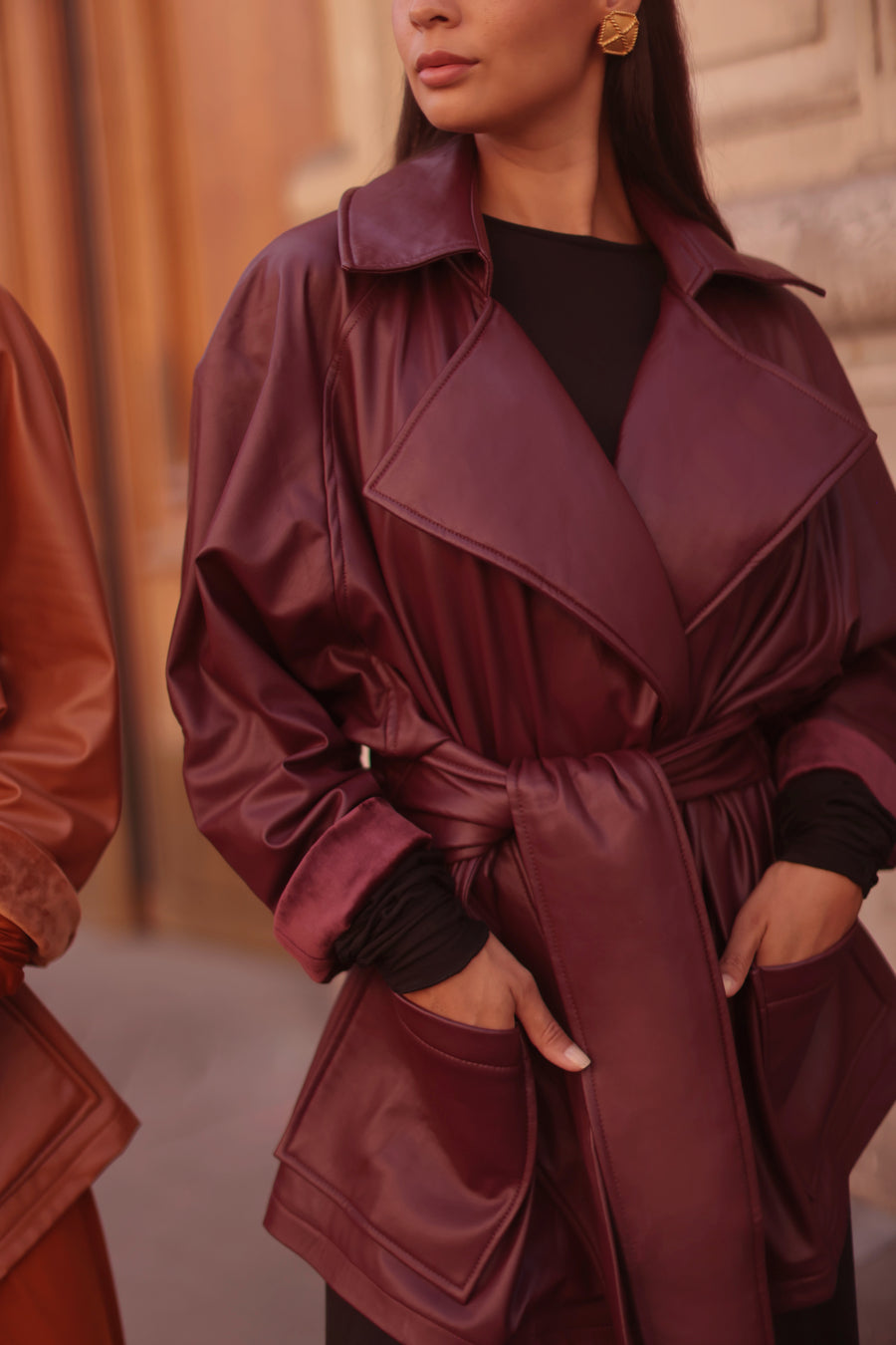 Berry Wrap Jacket