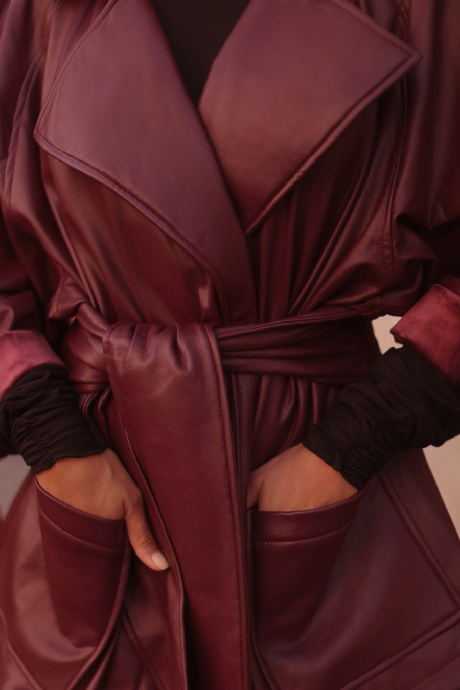 Berry Wrap Jacket