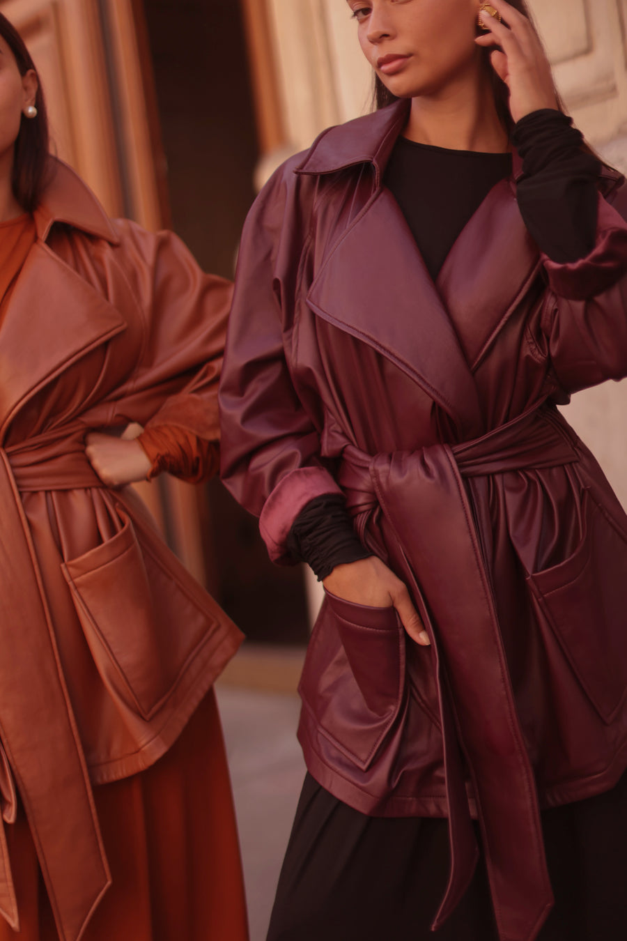 Berry Wrap Jacket