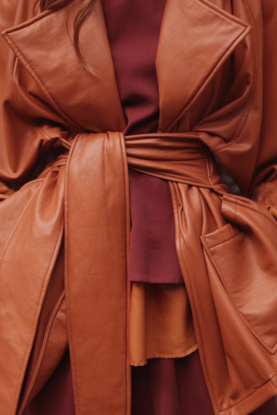 Camel Wrap Jacket