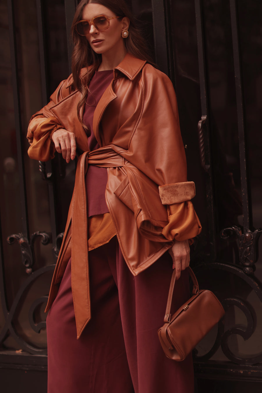 Camel Wrap Jacket