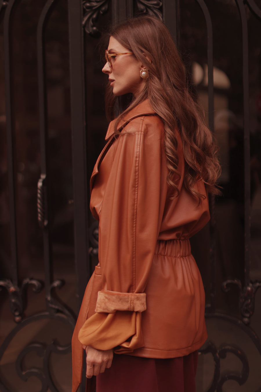 Camel Wrap Jacket