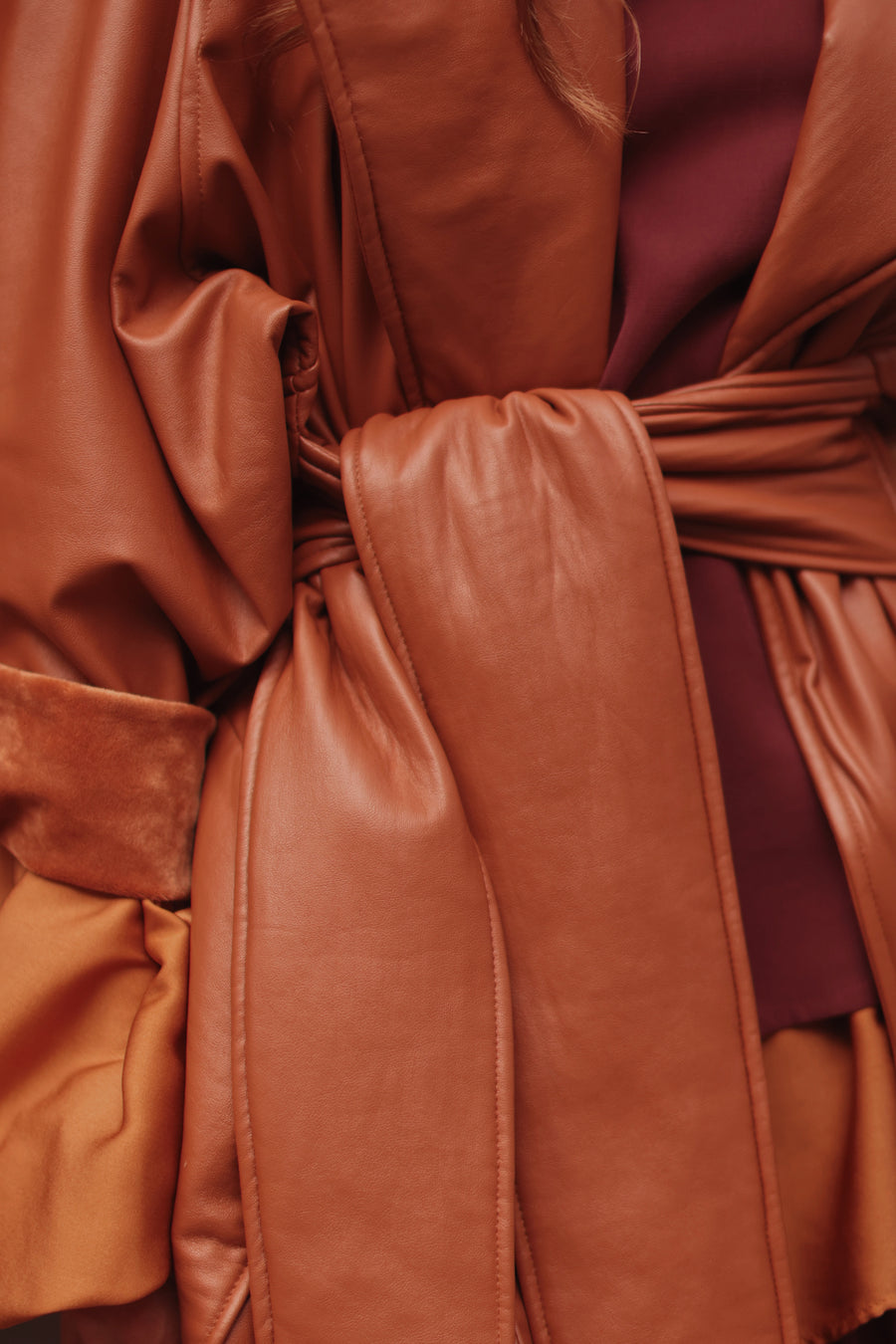Camel Wrap Jacket