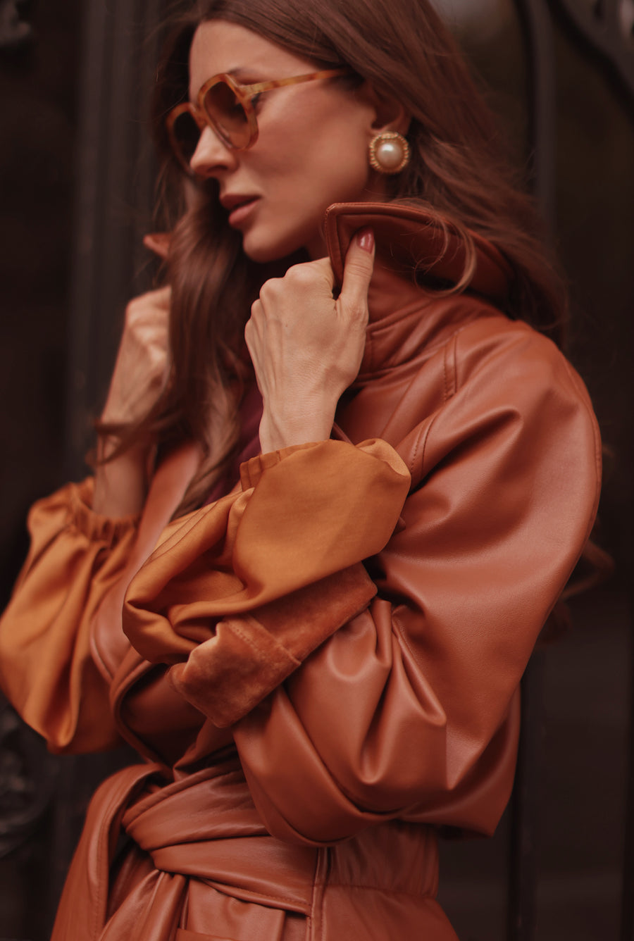 Camel Wrap Jacket