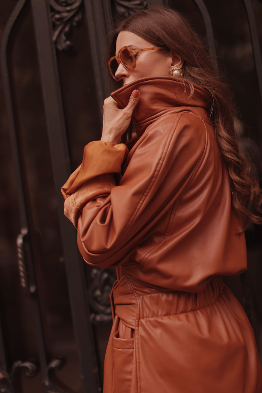Camel Wrap Jacket