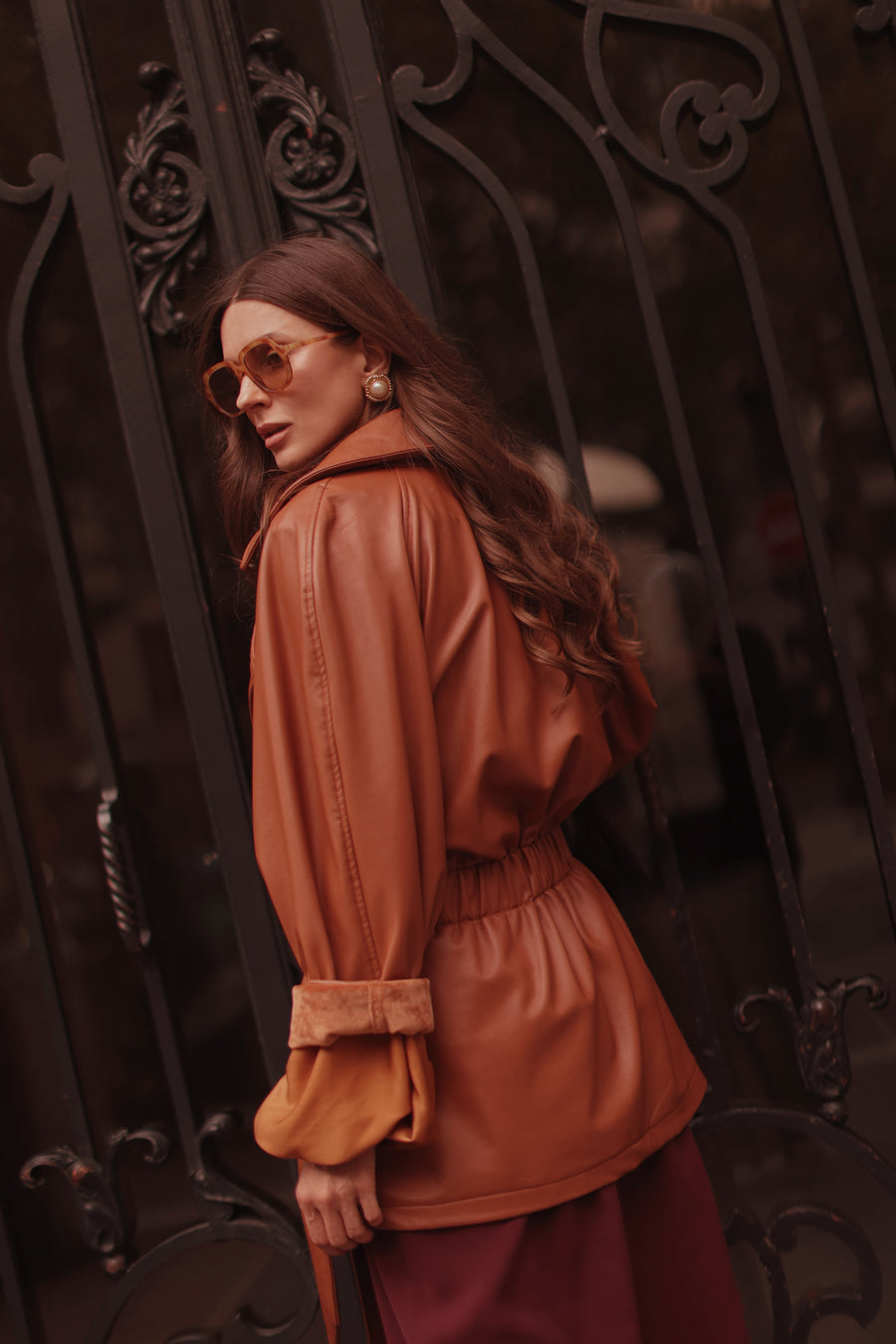 Camel Wrap Jacket
