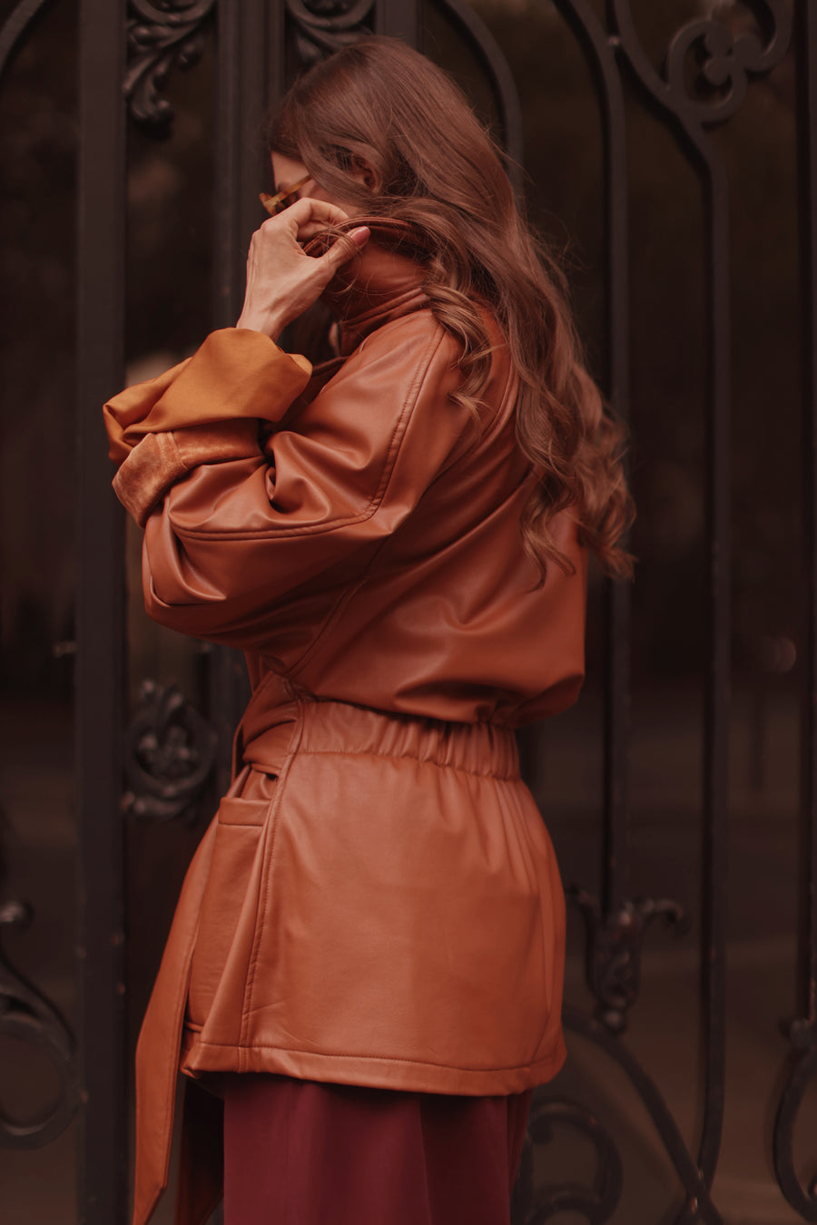 Camel Wrap Jacket