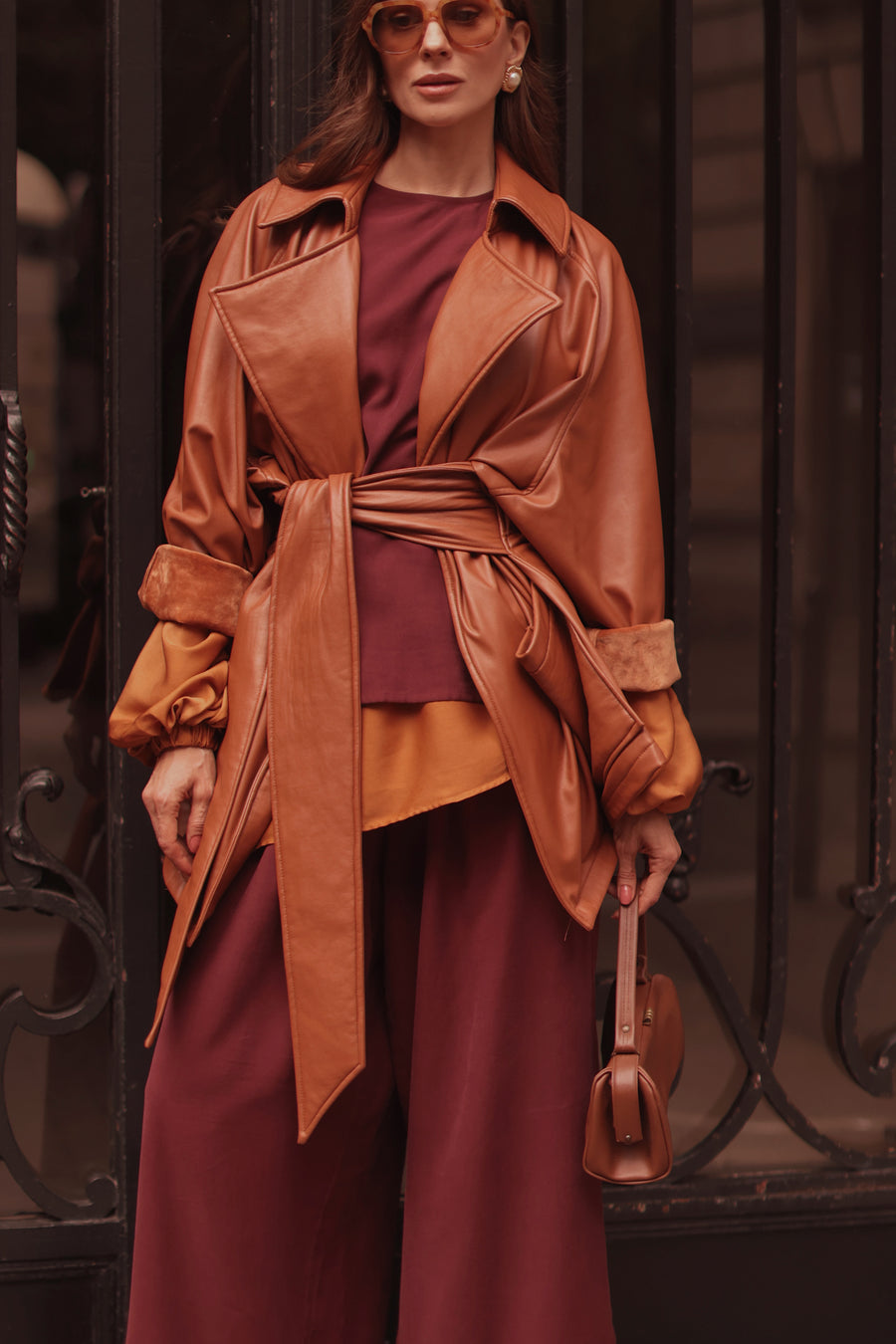 Camel Wrap Jacket
