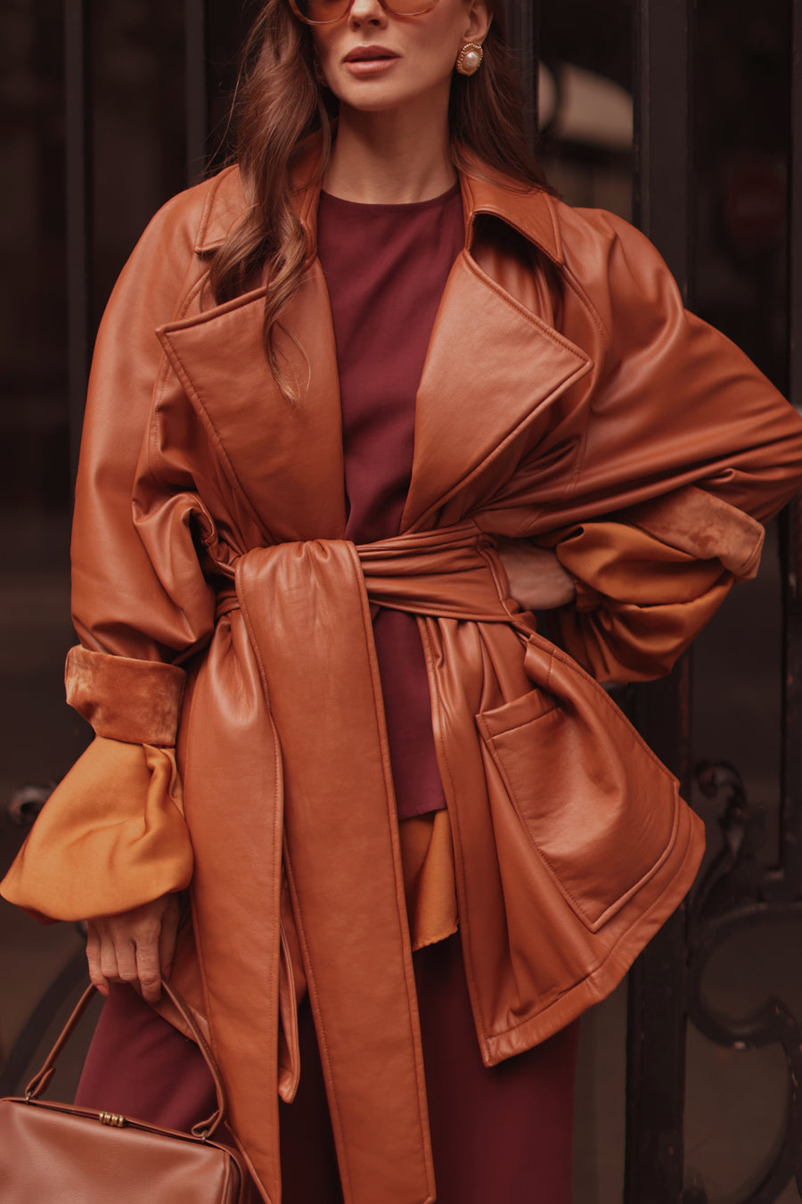 Camel Wrap Jacket