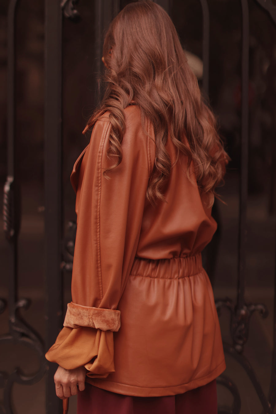 Camel Wrap Jacket