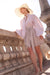  Rococo Brown Stripe Blouse 