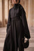 Black Tailored Wrap Trousers